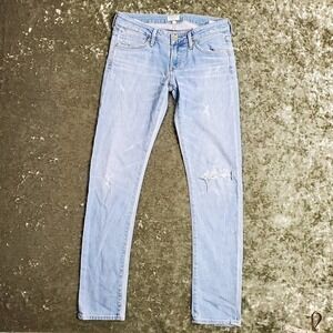 AGOLDE Chloe Light Distressed Jeans